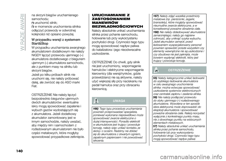 FIAT 500 2021  Instrukcja obsługi (in Polish) ��%��A�@��E�7��@�%�@�A�E�E
��� �� ��
����� ���	��� �������
����	��
���
�������(
�������
��! ������
�(
� �
��
�	����	 �������
��	��� �