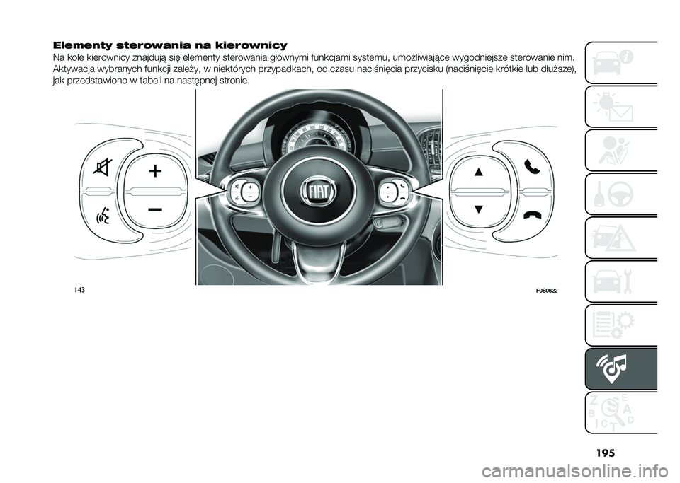 FIAT 500 2021  Instrukcja obsługi (in Polish) ���
��%�"�@�"�-�?�, �1�?�"�/�*�0�&�-�.�& �-�& �2�.�"�/�*�0�-�.��,
�8� �
���	 �
��	������� �������� ��� �	��	�
�	��� ���	������� ��$�����
� �&���
����