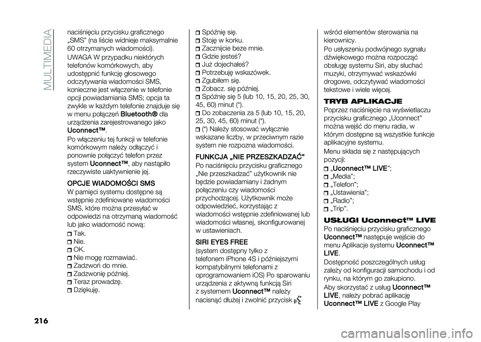 FIAT 500 2021  Instrukcja obsługi (in Polish) ��?�*�3�=�E�?�7�C�E�@
���	 ����������� ��������
� ����&�����	��
�<�;�?�;�> �2�� ������	 ������	��	 �
��
���
�����	
�S�G ������
����� ���