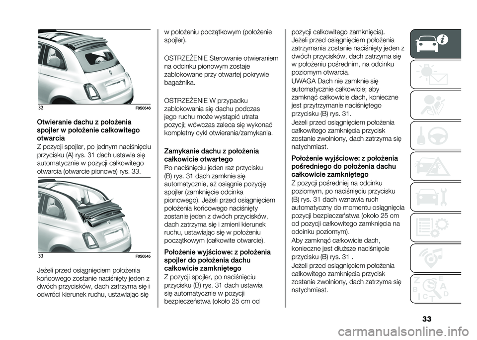 FIAT 500 2021  Instrukcja obsługi (in Polish) ����
�!�C��C�K�E�D
�-�� ��� ���� ����+� � �����#����
���� � �� � �����#���� ���� �� �����
��� �� ���
� ������� ������	�� ��