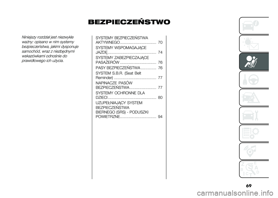FIAT 500 2021  Instrukcja obsługi (in Polish) �	�
����	�����������8����	���� ��������$ ��	�� ���	����
��	
��� ���1 ������� � ���
 �����	�
�
��	����	���	�#����� ���
��
� ���