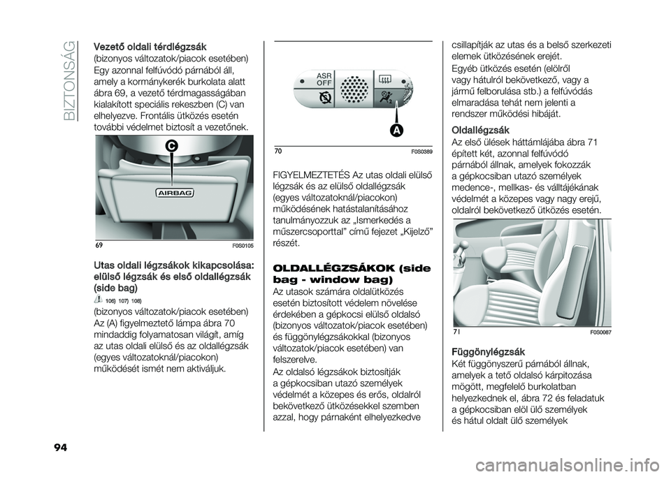FIAT 500 2021  Kezelési és karbantartási útmutató (in Hungarian) ��V�=�D�B�3�4�F�M�*
�� �@�����/ �#��.��� ��� �.���
����
�1�#������� ����������	�A������	 ������#���5
��� ������� �%���%���$�!�$ �����