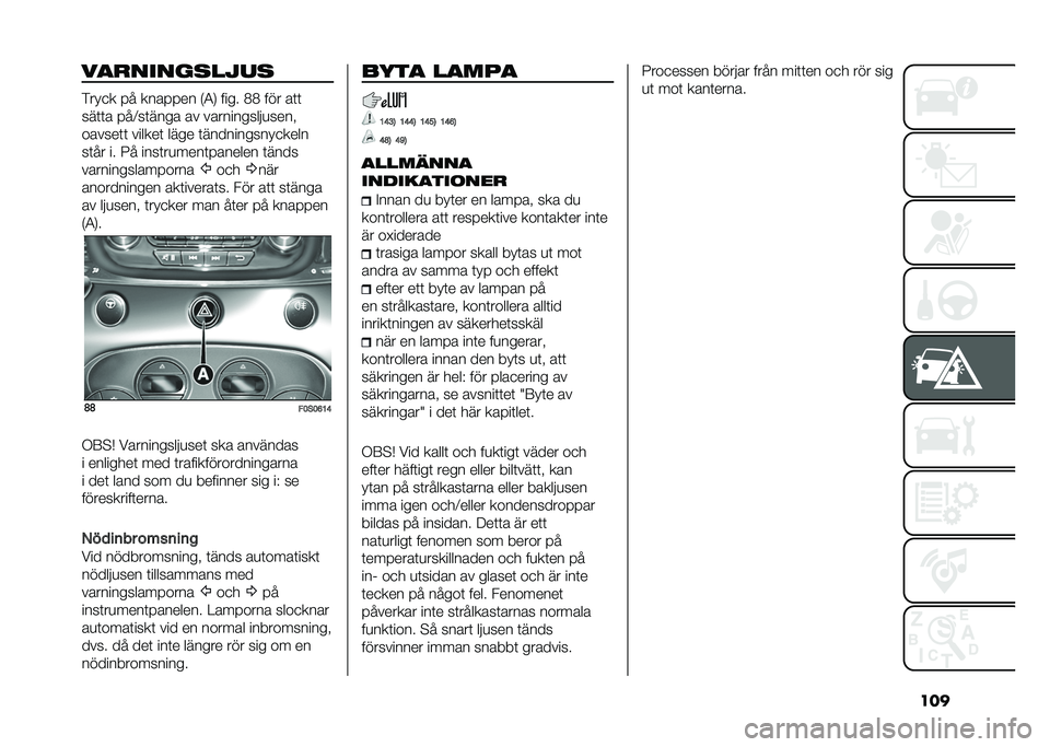 FIAT 500 2021  Drift- och underhållshandbok (in Swedish) �����
������
����

�%���
� �� ������� �(�1�, ���� �0�0 ��� ��	�	
���	�	� ���8��	���� �� �����������
����
������	�	 ������	 ���� 