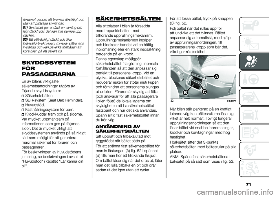 FIAT 500 2021  Drift- och underhållshandbok (in Swedish) �
���������	 ����� ��	�	 ������ �������	���	 ��
�
�
�	�� ��	�	 ����	����� ��	���������
��
��!���	����	 ��� ������	 �� �������
