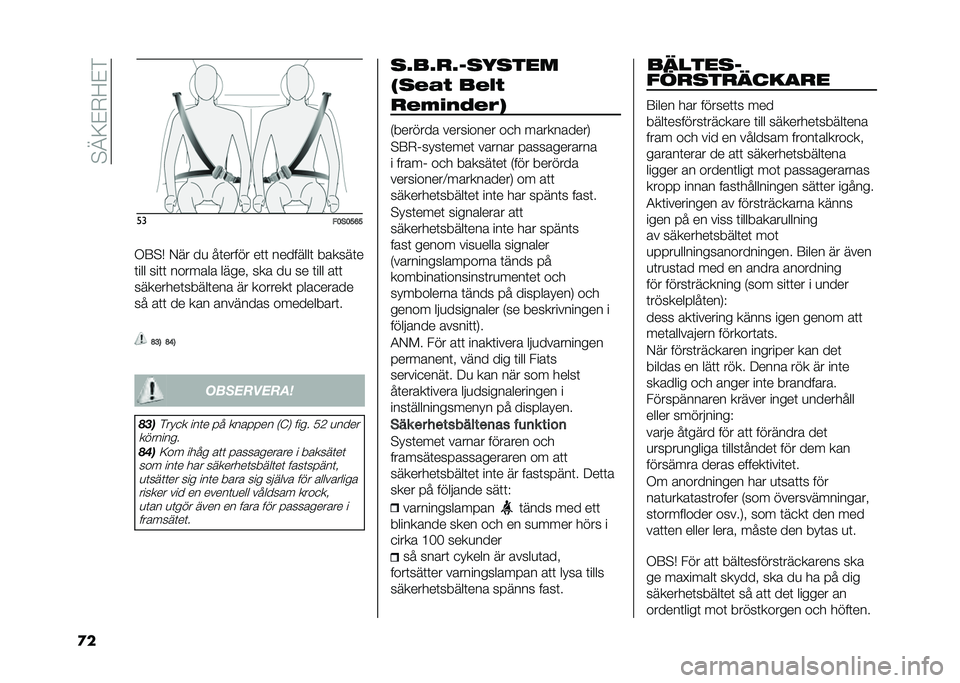 FIAT 500 2021  Drift- och underhållshandbok (in Swedish) ��!�@�:�#�)�;�#�%
�
� ��
�!�7�
�7�?�8�?
�*�7�!�& �+�� ��
 ��	����� ��	�	 ��������	 ������	�
�	��� ���	�	 ������� ����� ��� ��
 �� �	��� ��	�	
��
