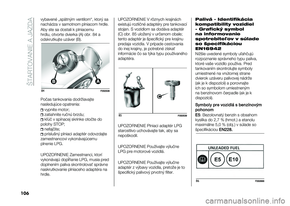 FIAT 500 2021  Návod na použitie a údržbu (in Slovak) ��R��C�2���,�C�3�L�8��C��H�C�I�?�C
���	 ������	��% �>���c���)�
 ��	������
�j� �����) ��
�������� � ���
�����
 ��������
 �����	�
�C�� ���	 