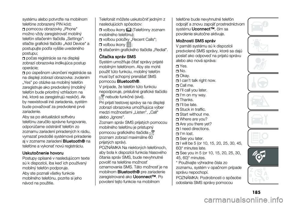FIAT 500 2021  Návod na použitie a údržbu (in Slovak) ��������%�
� ���	�� ������
��	 �� �
�������

��	��	�#�7��	 �������	��) � �L�3 ��7��+
���
���� ��������� �>� ����	�@
�
���� ���� ����	
