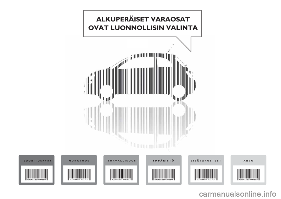 FIAT 500 2019 Käyttö- ja huolto-ohjekirja (in in Finnish) FIAT 500 2019 Käyttö- ja huolto-ohjekirja (in in Finnish)