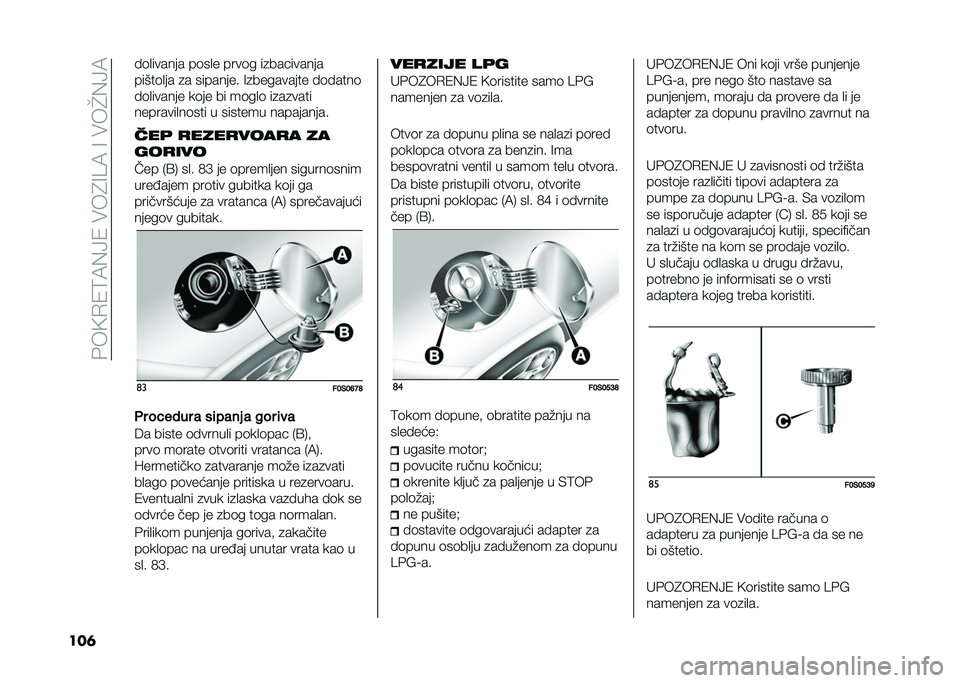 FIAT 500 2021  Knjižica za upotrebu i održavanje (in Serbian) ��#��(�.�2�;�:�%�>�2����6�=�5�:��=����J�%�>�:
���	 ��	�
������ ��	��
� ����	� ��
���������
�����	�
�� �
� �������� �=�
��������� ��	����