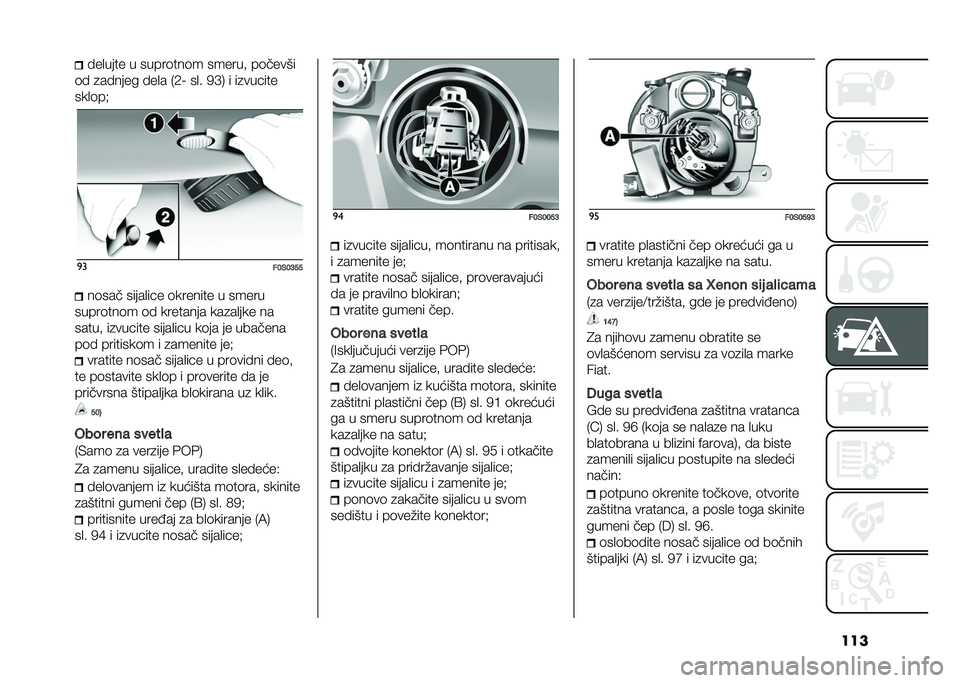 FIAT 500 2021  Knjižica za upotrebu i održavanje (in Serbian) ������
���� � �����	���	� ������  ��	�����
�	� �
������ ���
� �-�3�) ��
� �0�B�/ � ��
������
���
�	��$ �
�
��8�%�8�?�@�@��	��� �����
���