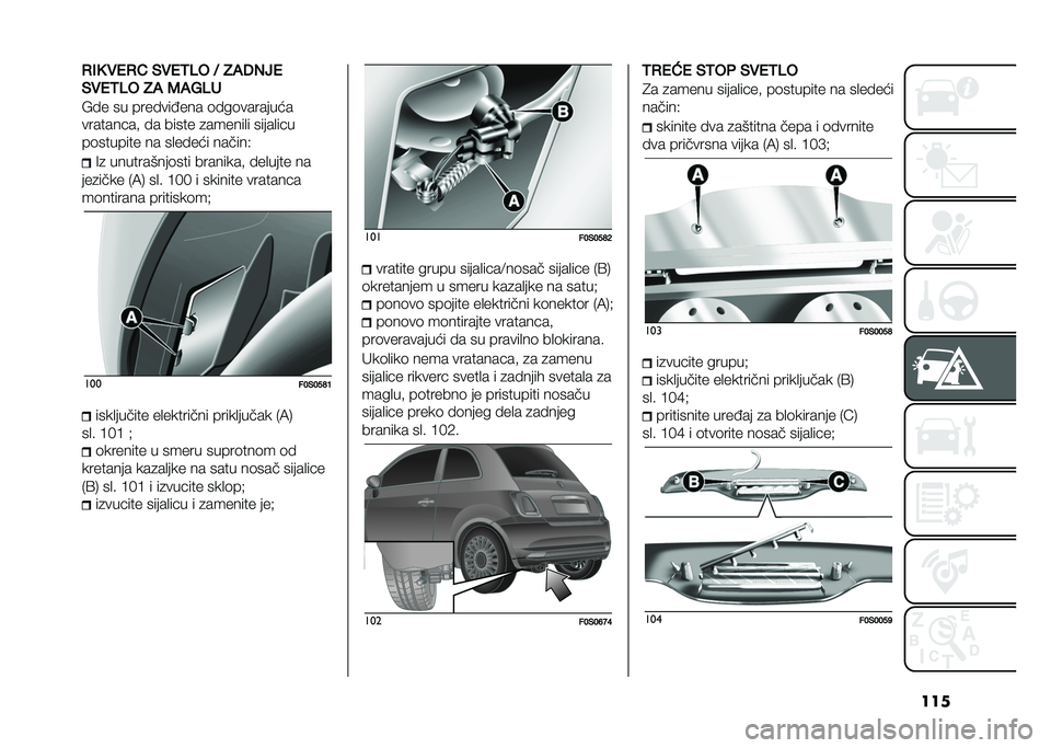 FIAT 500 2021  Knjižica za upotrebu i održavanje (in Serbian) ����-�)�0 �"�*�-�$ �%�"�*�1�/�, �7 ���3���*
�%�"�*�1�/�, �� �2��+�/�
�&�� �� ���������� �	���	��������
���������  �� ����� �
������
� �����
