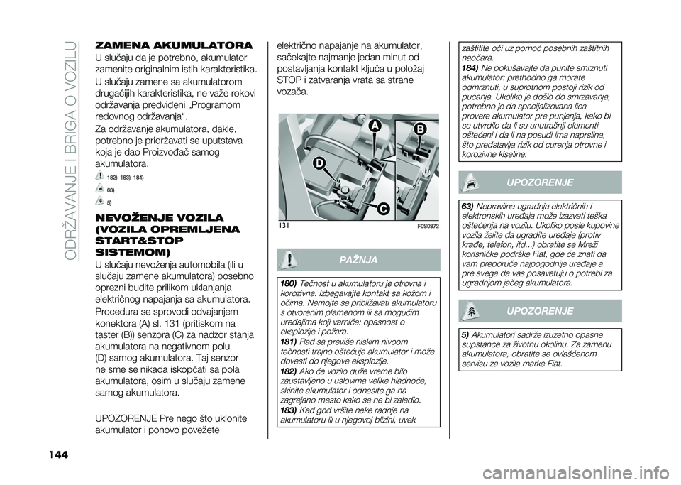 FIAT 500 2021  Knjižica za upotrebu i održavanje (in Serbian) ���8�.�J�:��:�%�>�2��=��?�.�=�&�:������6�=�5�
��� ������ ��������
��
�
� ��
����� �� �� ��	������	�  ������
���	�
�
������� �	�������