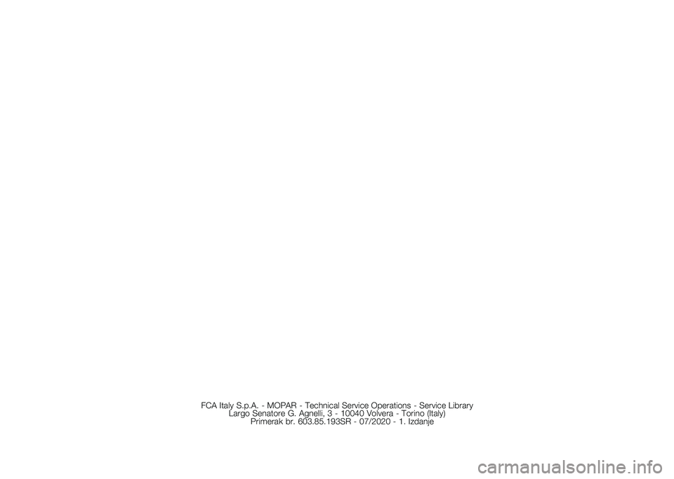 FIAT 500 2021  Knjižica za upotrebu i održavanje (in Serbian) 