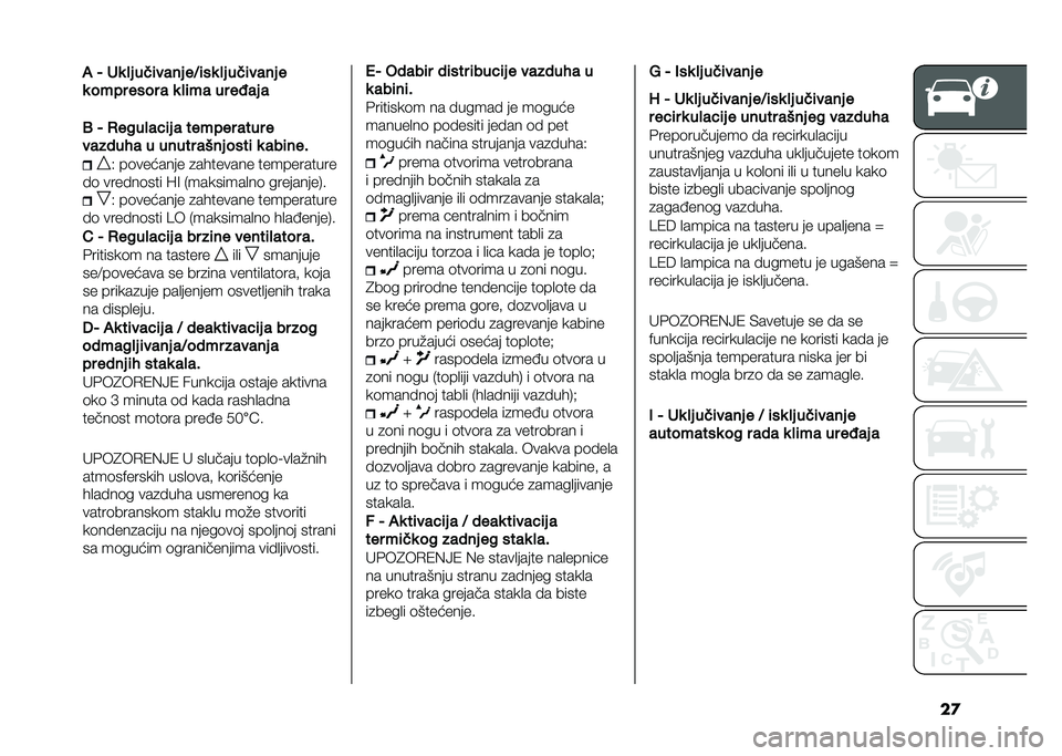 FIAT 500 2021  Knjižica za upotrebu i održavanje (in Serbian) ��
�
� �I ��
 �� ��
�	���� ��7�	��
 �� ��
�	���� �
�
 ���� ���� � �
 ��	�� �� ��J�� �
�
�. �I �-������!�	� � ������ ���� �
������&� � �