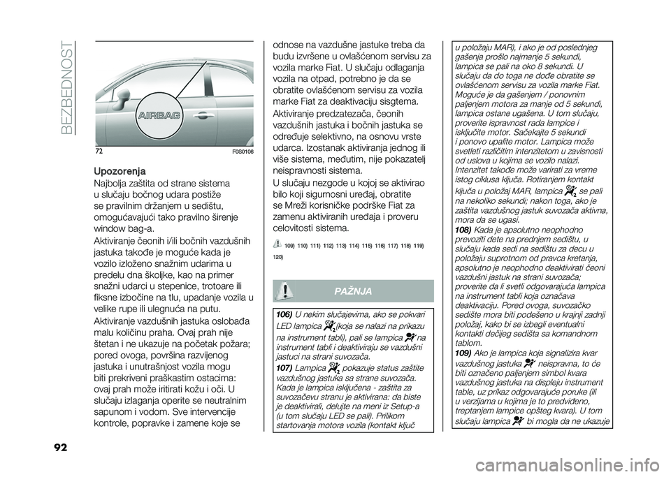 FIAT 500 2021  Knjižica za upotrebu i održavanje (in Serbian) ��?�2�6�?�2�8�%��*�;
�� ��
��8�%�8�;�8�9
������ ��� �
�%����	�
�� �
������ �	� ������ �������
� ��
����� ��	���	� ����� ��	����"�
�� �
