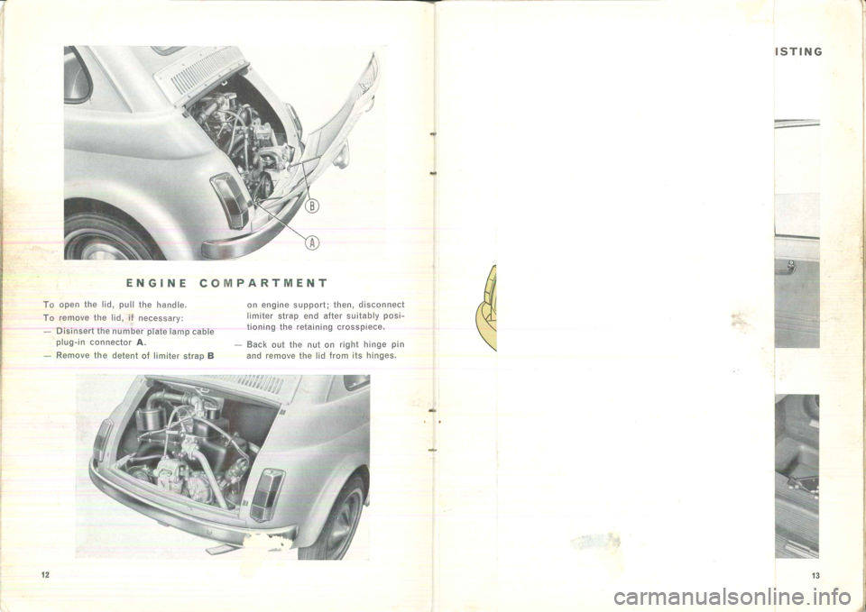 FIAT 500L 1969 1.G Instruction Manual 