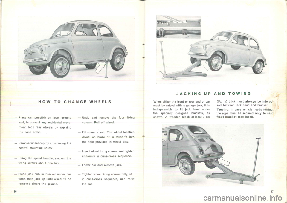 FIAT 500L 1957 1.G Instruction Manual 