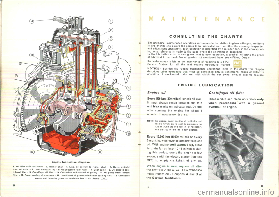 FIAT 500 1963 1.G Instruction Manual 