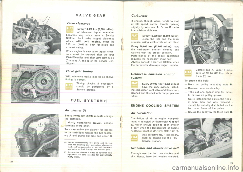 FIAT 500 1971 1.G Instruction Manual 