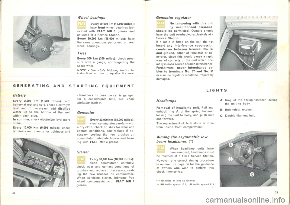 FIAT 500L 1964 1.G Instruction Manual 