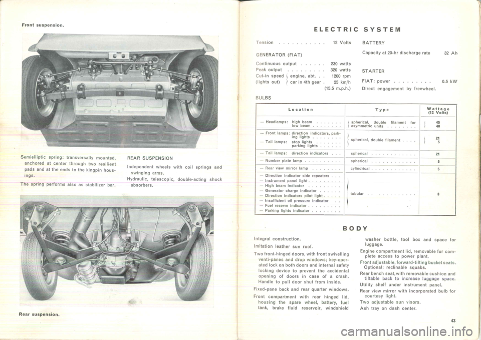 FIAT 500 1957 1.G Instruction Manual FIAT 500 1957 1.G Instruction Manual
