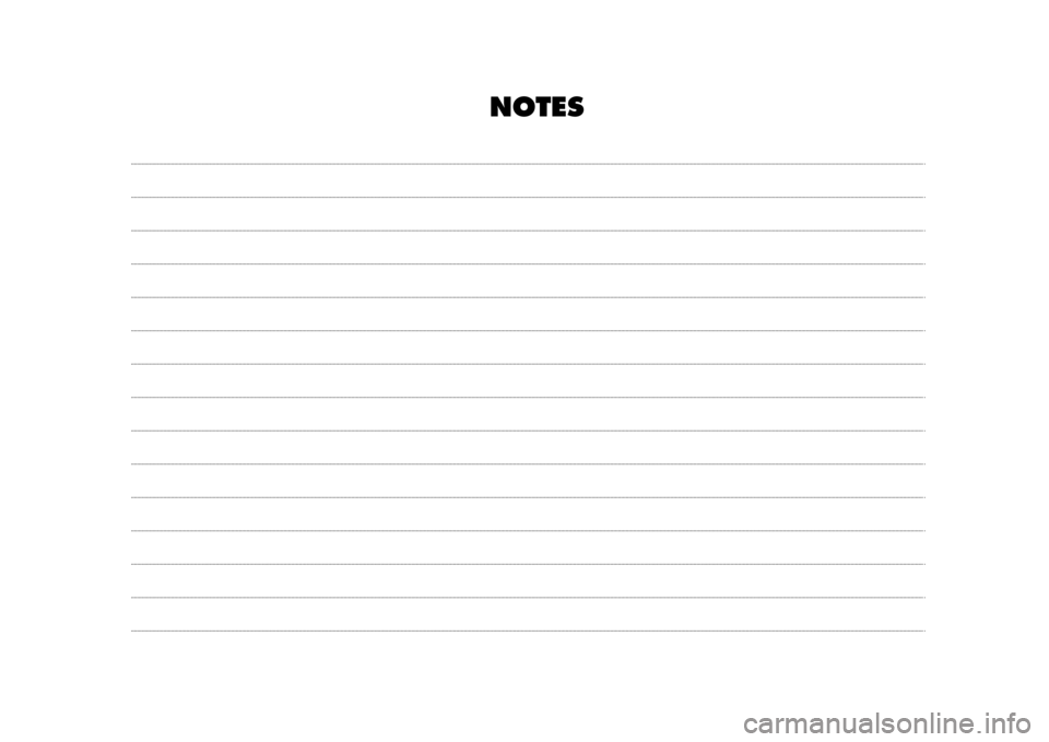 FIAT 500L LIVING 2015 2.G Owners Manual NOTE
S 