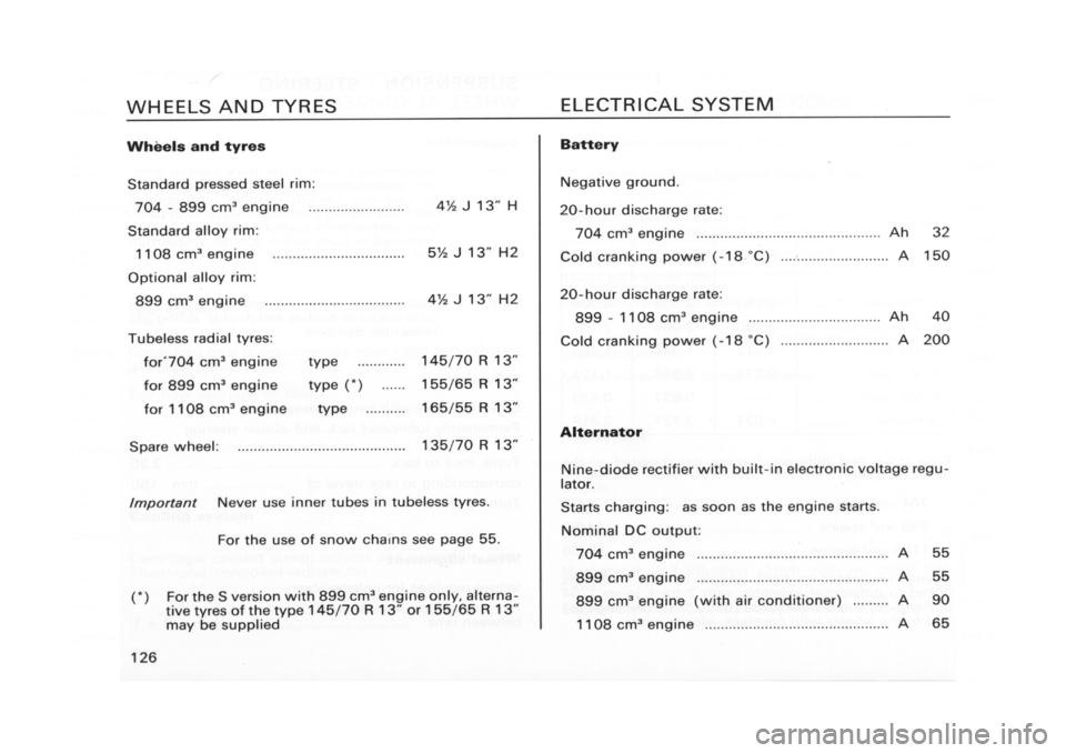 FIAT CINQUECENTO 1995 1.G Owners Manual FIAT CINQUECENTO 1995 1.G Owners Manual