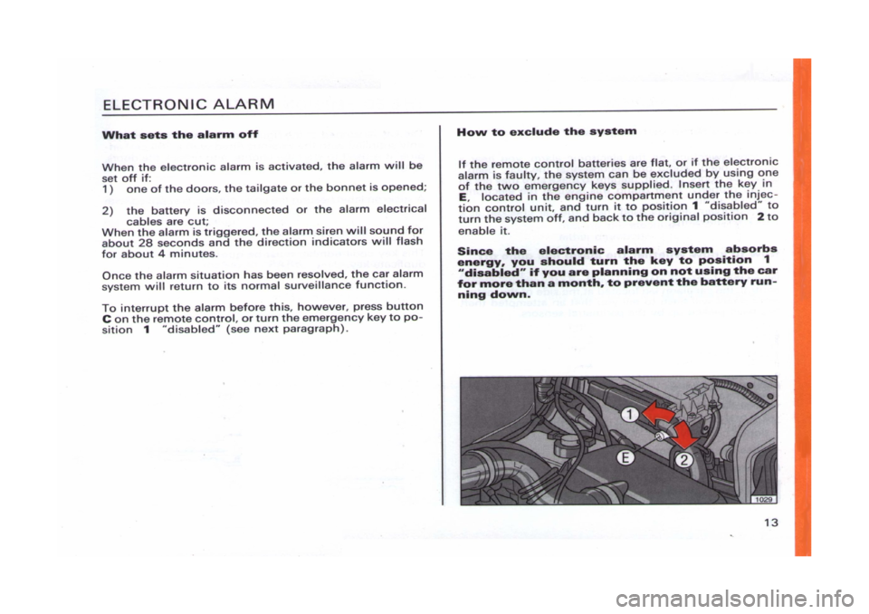 FIAT CINQUECENTO 1995 1.G User Guide FIAT CINQUECENTO 1995 1.G User Guide