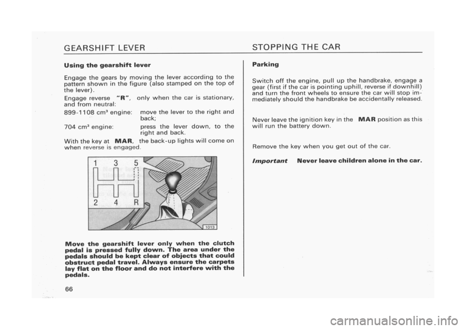 FIAT CINQUECENTO 1995 1.G Repair Manual 