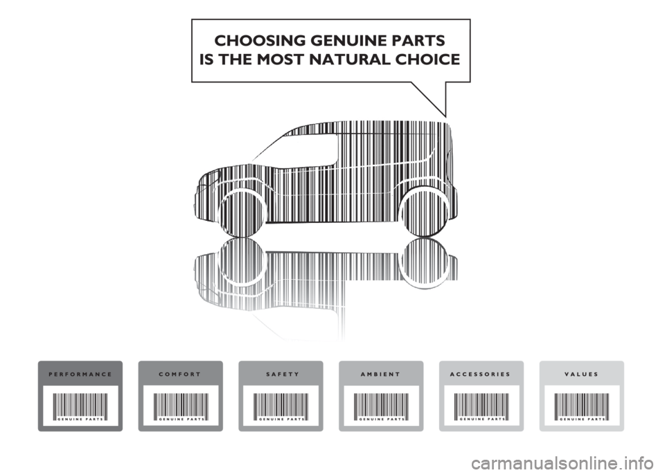 FIAT DOBLO COMBI 2015 2.G Owners Manual FIAT DOBLO COMBI 2015 2.G Owners Manual