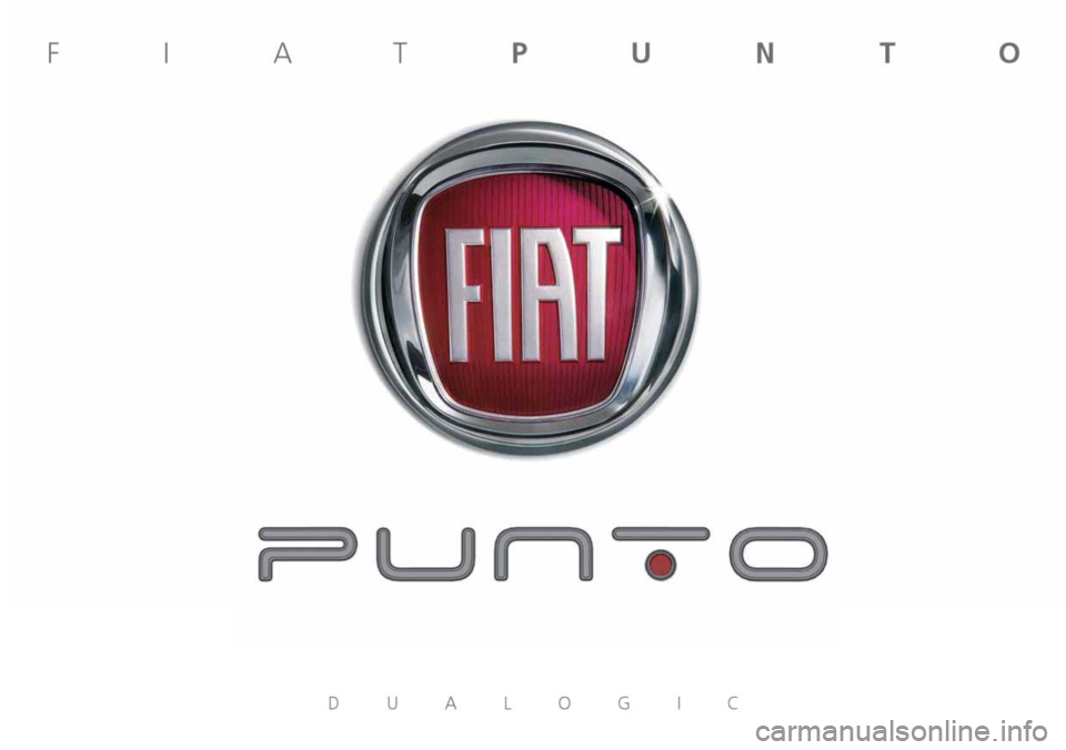 FIAT PUNTO EVO 2009 1.G Dualogic Transmission Manual FIAT PUNTO EVO 2009 1.G Dualogic Transmission Manual