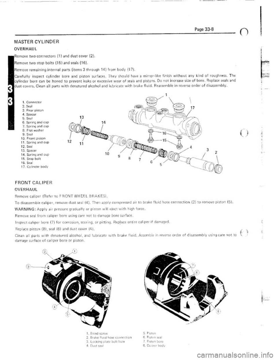 FIAT 124 SPIDER 1975 Service Manual FIAT 124 SPIDER 1975 Service Manual