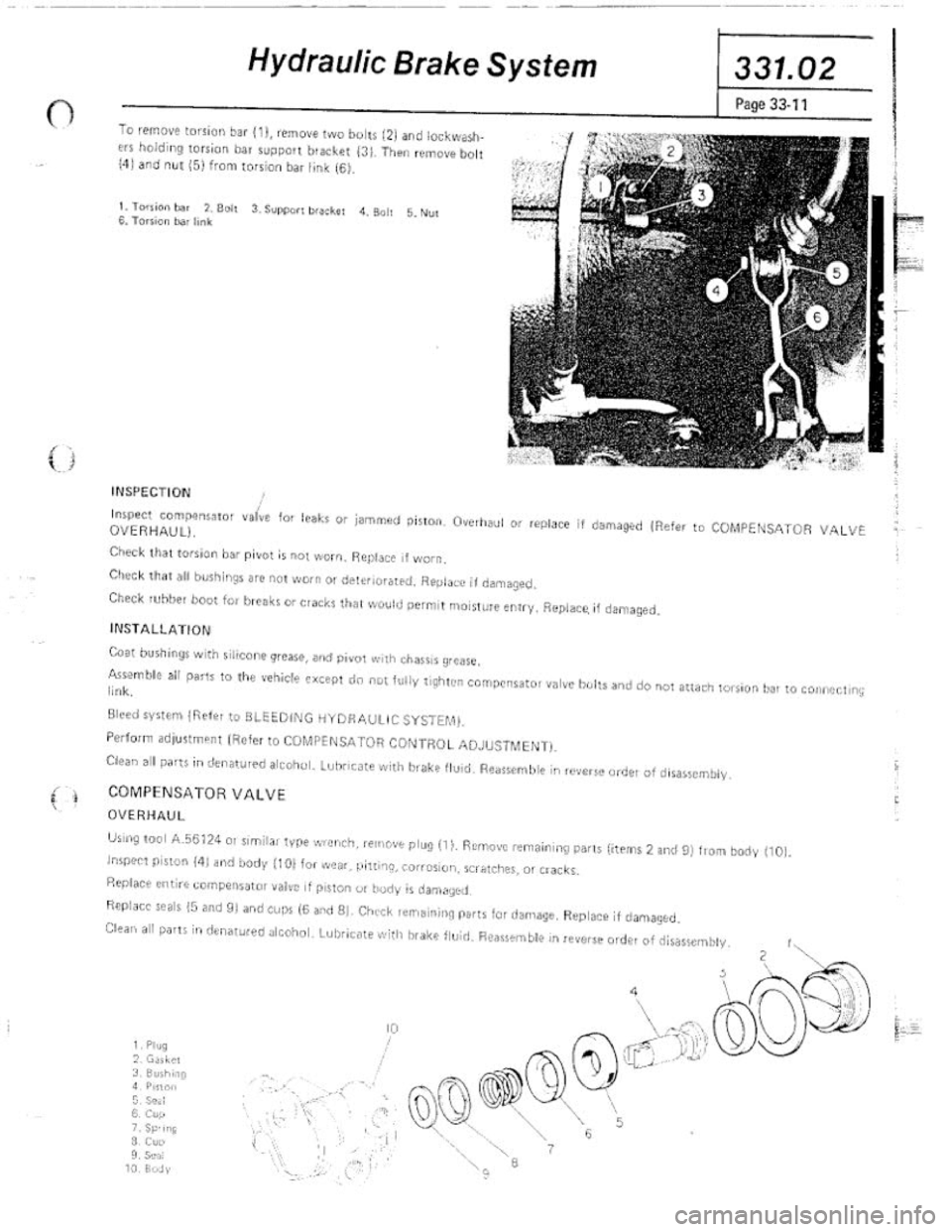 FIAT 124 SPIDER 1975 Service Manual FIAT 124 SPIDER 1975 Service Manual