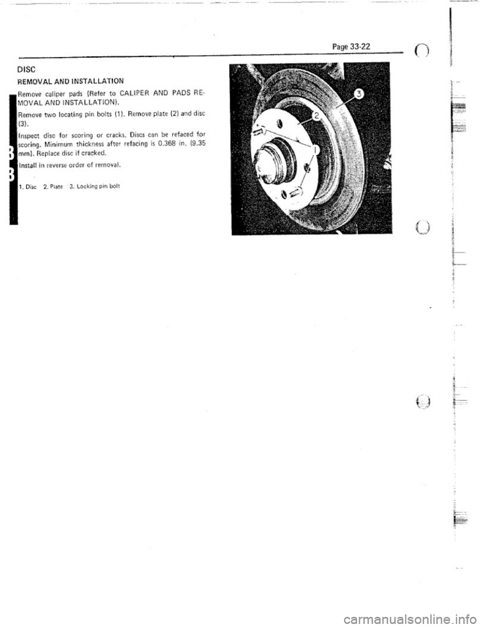 FIAT 124 SPIDER 1975 Service Manual FIAT 124 SPIDER 1975 Service Manual