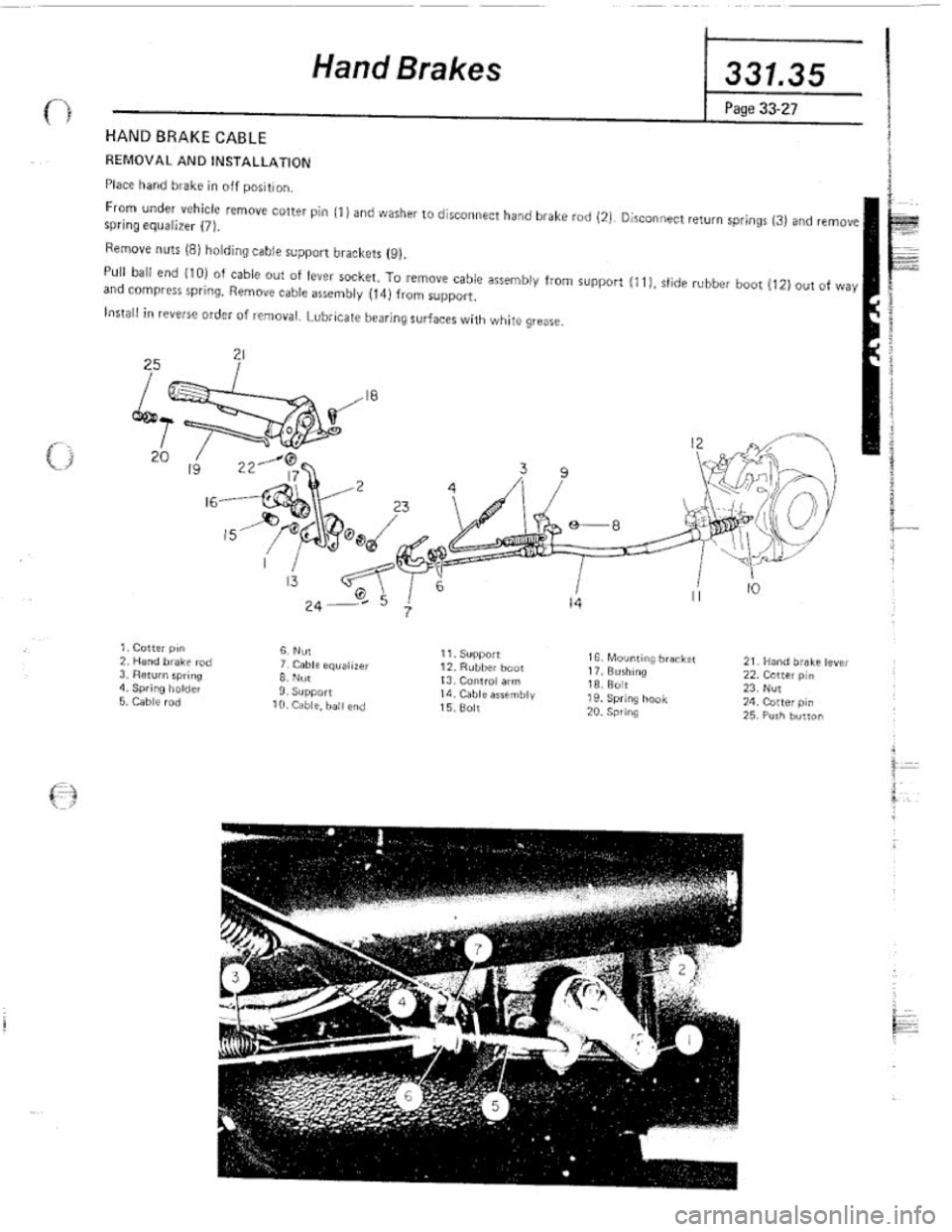 FIAT 124 SPIDER 1975 Service Manual FIAT 124 SPIDER 1975 Service Manual