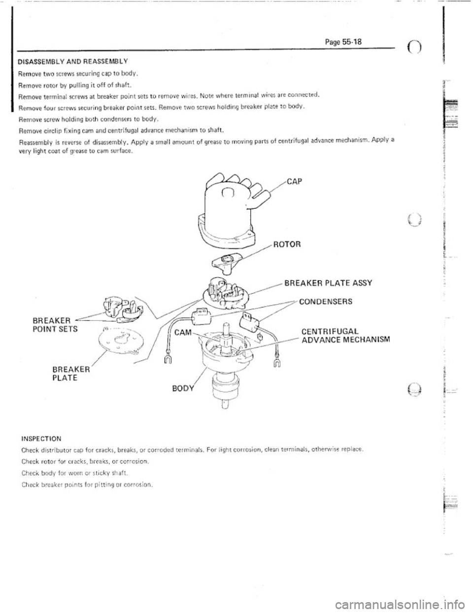 FIAT 124 SPIDER 1975 Service Manual FIAT 124 SPIDER 1975 Service Manual