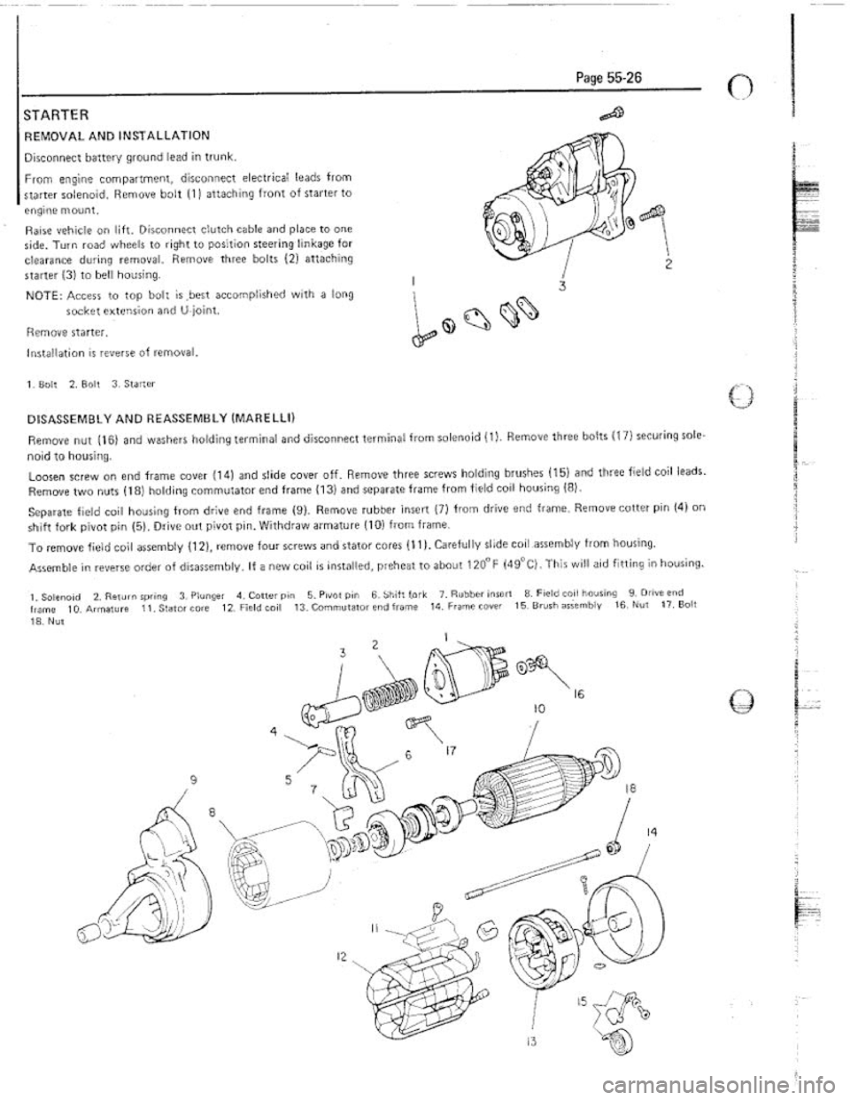 FIAT 124 SPIDER 1975 Service Manual FIAT 124 SPIDER 1975 Service Manual