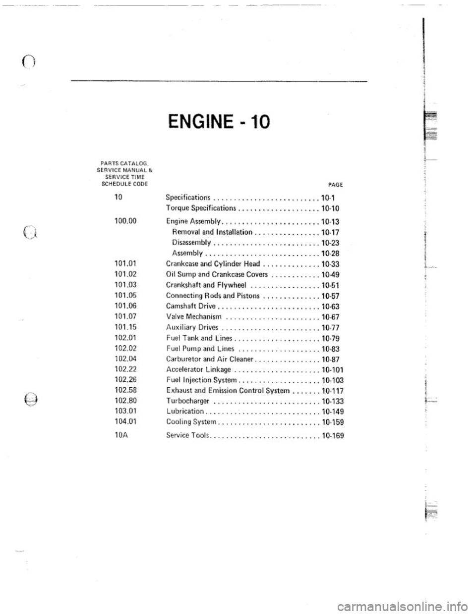 FIAT 124 SPIDER 1975 Service Manual FIAT 124 SPIDER 1975 Service Manual