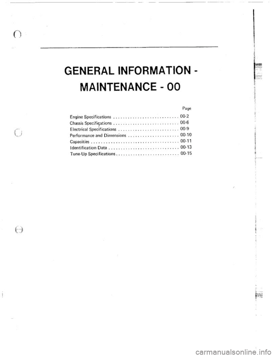 FIAT 124 SPIDER 1975 Service Manual FIAT 124 SPIDER 1975 Service Manual