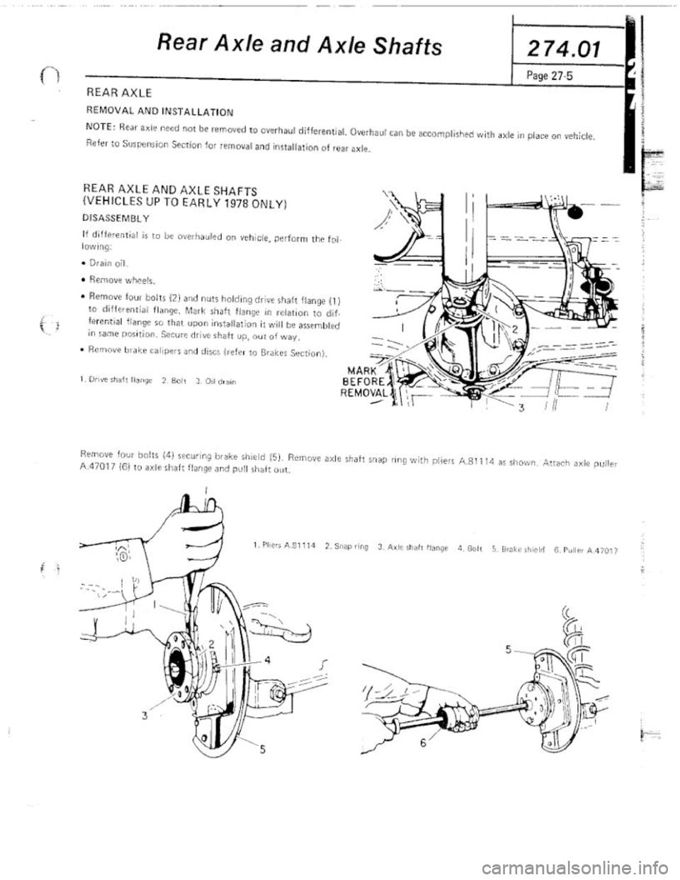 FIAT 124 SPIDER 1975 Service Manual FIAT 124 SPIDER 1975 Service Manual