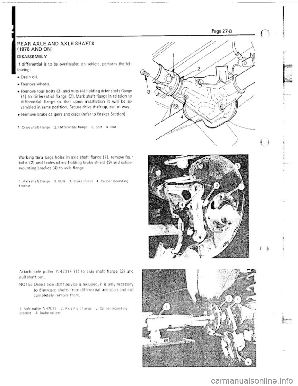 FIAT 124 SPIDER 1975 Service Manual FIAT 124 SPIDER 1975 Service Manual