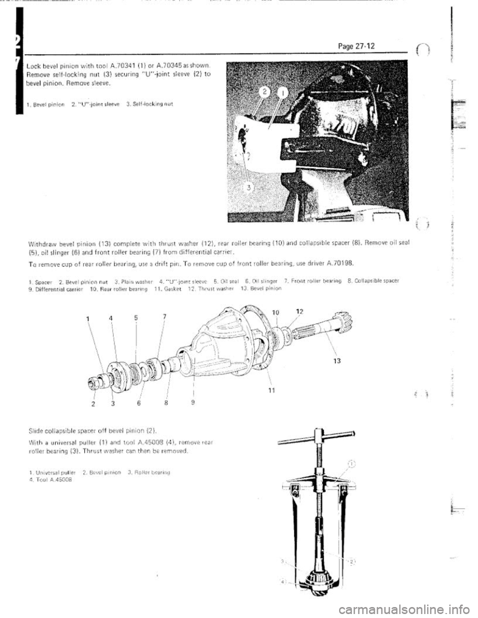 FIAT 124 SPIDER 1975 Service Manual FIAT 124 SPIDER 1975 Service Manual