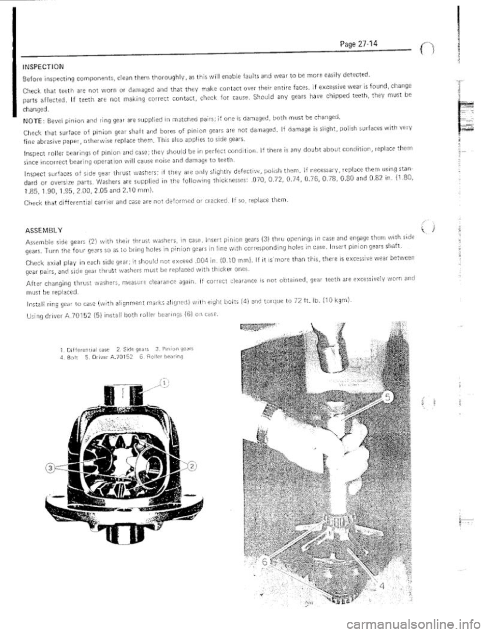 FIAT 124 SPIDER 1975 Service Manual FIAT 124 SPIDER 1975 Service Manual