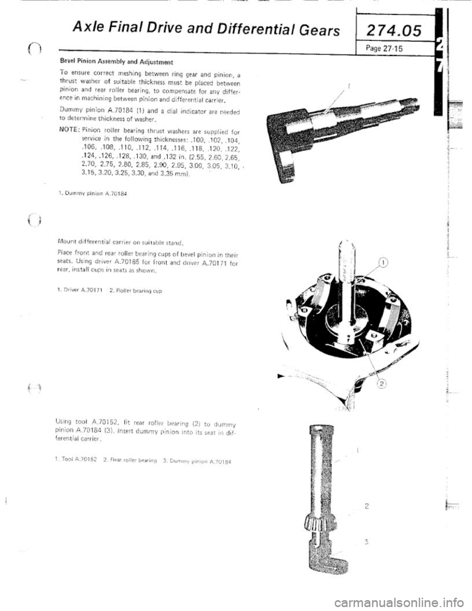 FIAT 124 SPIDER 1975 Service Manual FIAT 124 SPIDER 1975 Service Manual