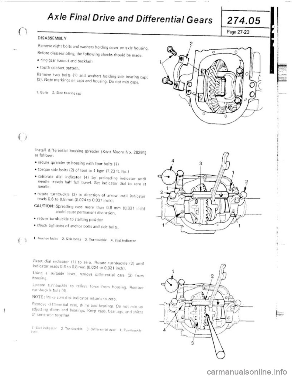 FIAT 124 SPIDER 1975 Service Manual FIAT 124 SPIDER 1975 Service Manual