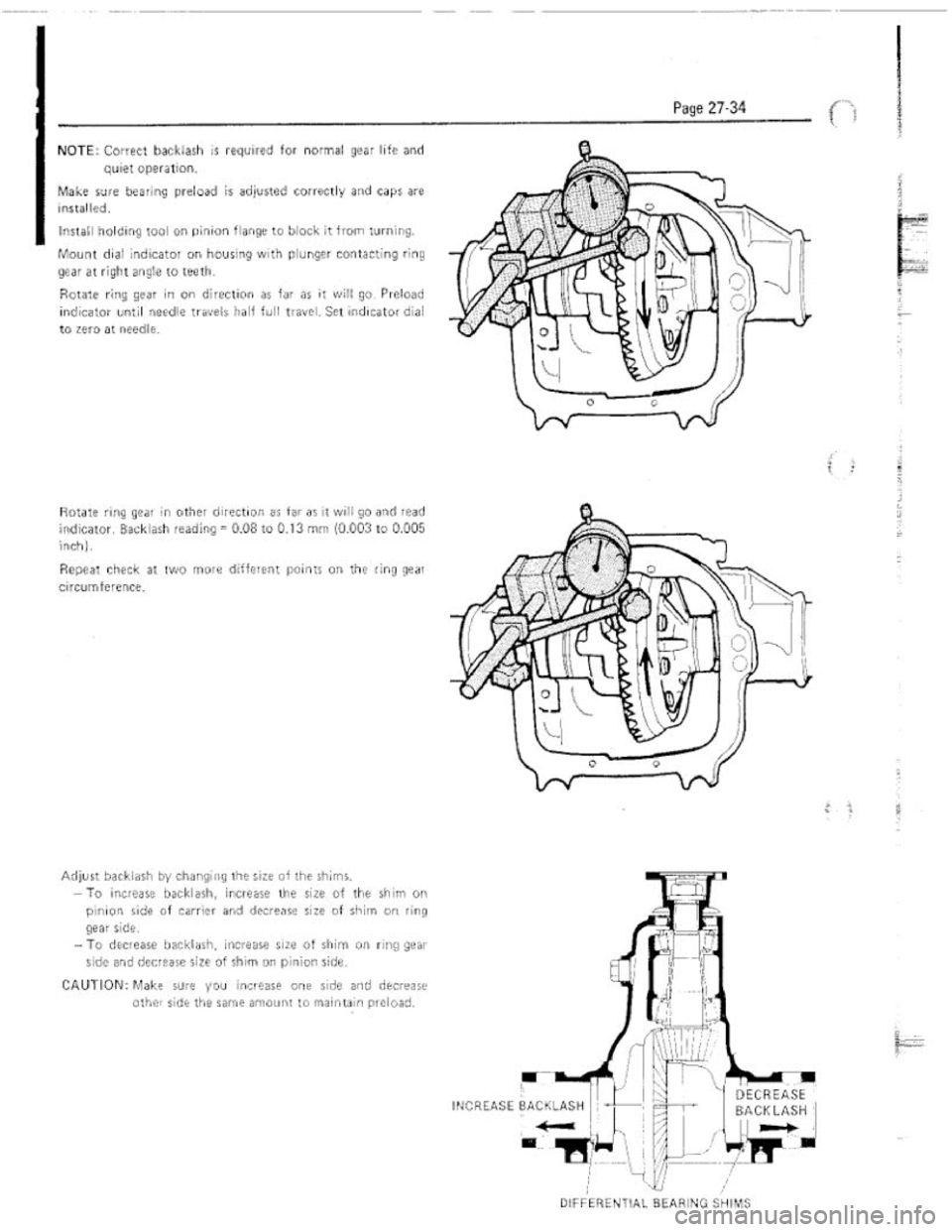 FIAT 124 SPIDER 1975 Service Manual FIAT 124 SPIDER 1975 Service Manual