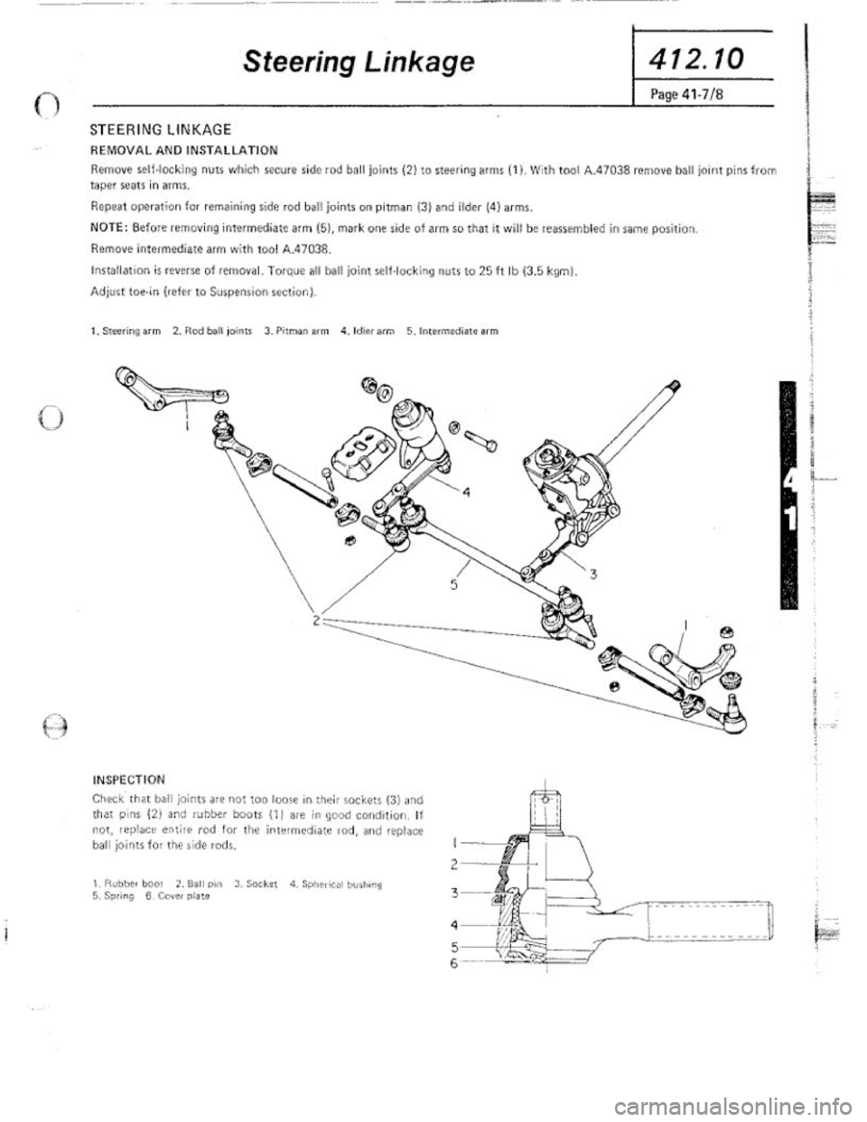FIAT 124 SPIDER 1975 Service Manual FIAT 124 SPIDER 1975 Service Manual
