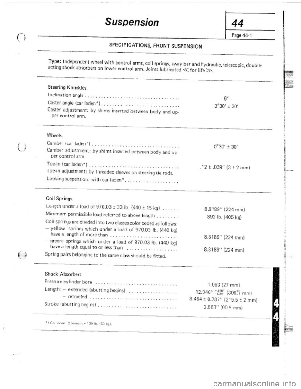 FIAT 124 SPIDER 1975 Service Manual FIAT 124 SPIDER 1975 Service Manual