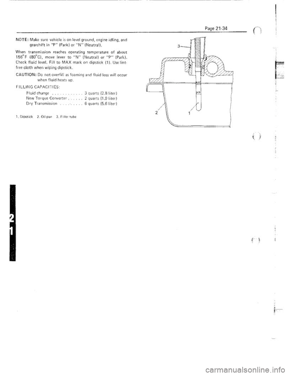 FIAT 124 SPIDER 1975 Service Manual FIAT 124 SPIDER 1975 Service Manual