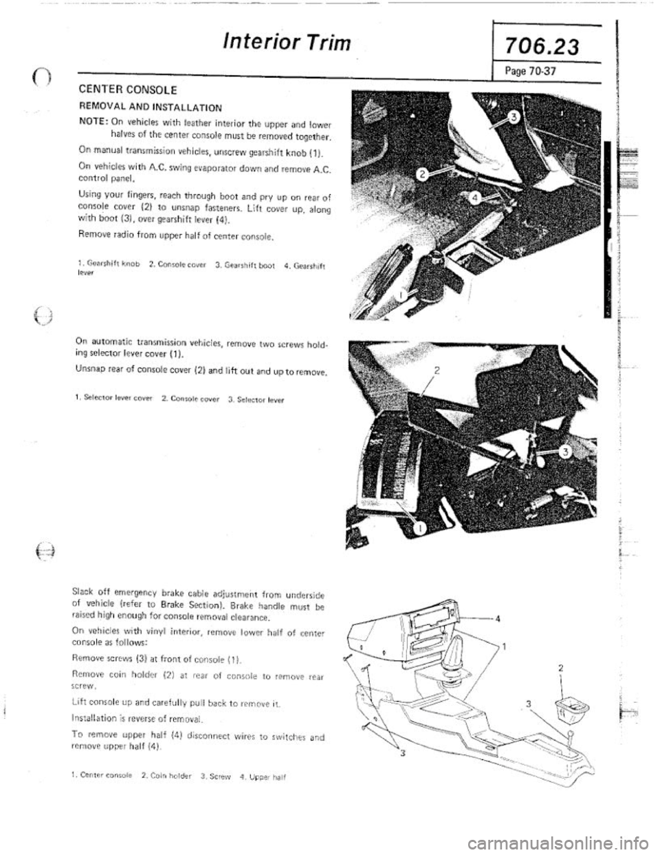 FIAT 124 SPIDER 1975 Owners Manual FIAT 124 SPIDER 1975 Owners Manual